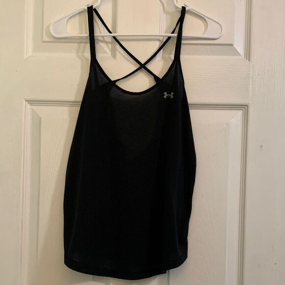 Under Armour Loose Heat Gear Blank Tank Size Small - Picture 1 of 4